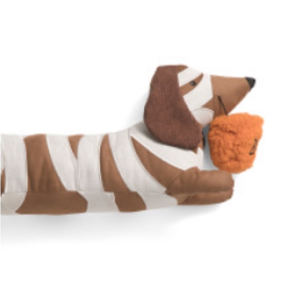 New HUGE MUMMY DACHSHUND 8x24 Holiday Pillow